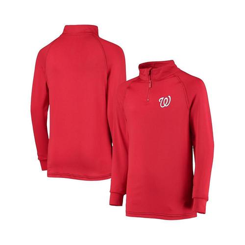 stitches紅色服裝|youth boys red washington nationals raglan